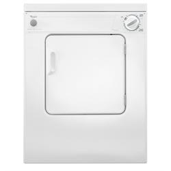 WHIRLPOOL COMPACT DRYER, 3.4 CU FT LDR3822PQ Image